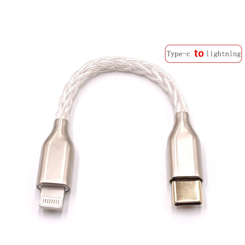 Аудиокабель Type-c на Lightning Micro USB-A Hi-Fi усилители для наушников усилитель плеер