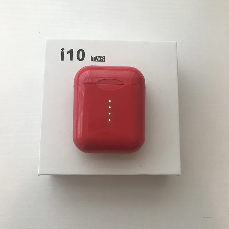I10 I10S TWS Bluetooth 5,0 гарнитура Поддержка беспроводной зарядки наушники сенсорное управление наушники pk i20 i30 i80 i90 i100