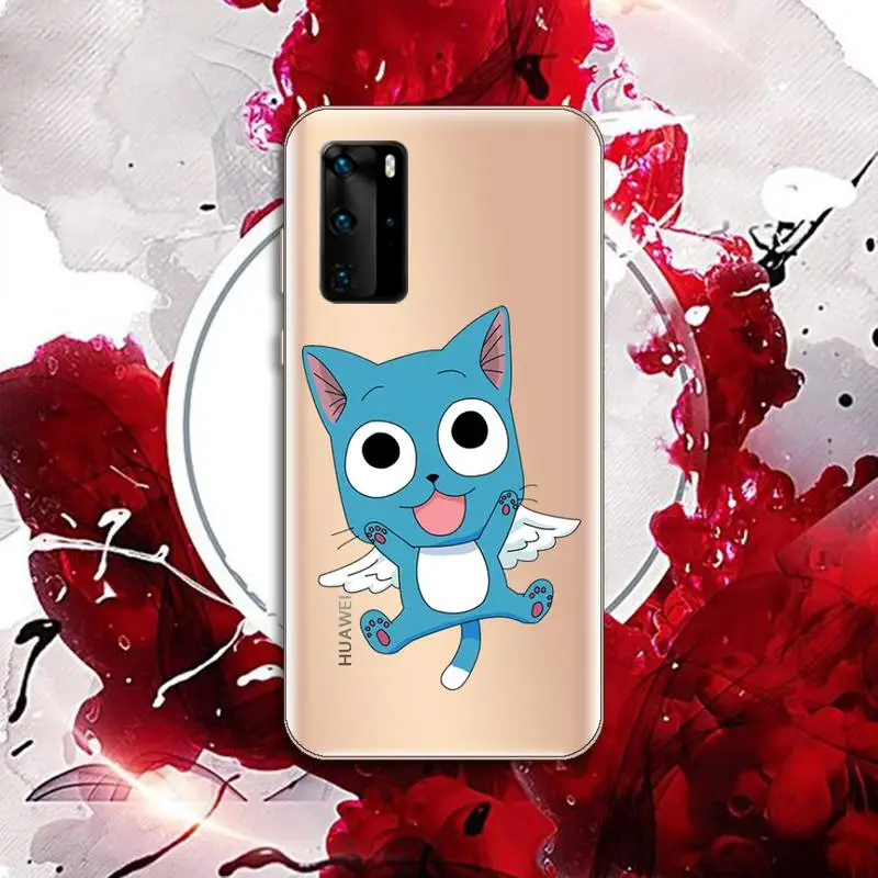 

FAIRY TAIL Phone Case Transparent for Huawei P20 P30 P40 honor 8 10i P smart 2019 Samsung A71 A21S S10 20 plus