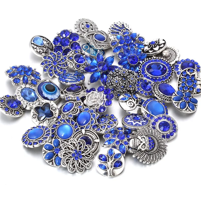 10 шт./лот новые пуговицы-застежки ювелирные изделия смешанного стиля полимерные