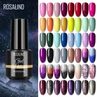 Гель-лак для ногтей ROSALIND, 7 мл, блестящие гибридные Лаки, Полупостоянный Гель-лак для маникюра, удаляемый замачиванием УФ-лампой, база и верхний дизайн ногтей