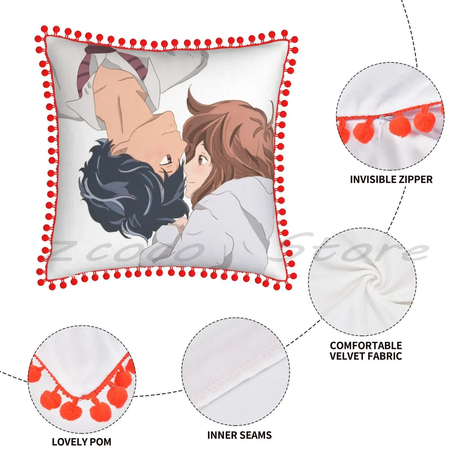Ao Haru Ride 02 персонализированный рисунок Diy плюшевая льняная бархатная Удобная