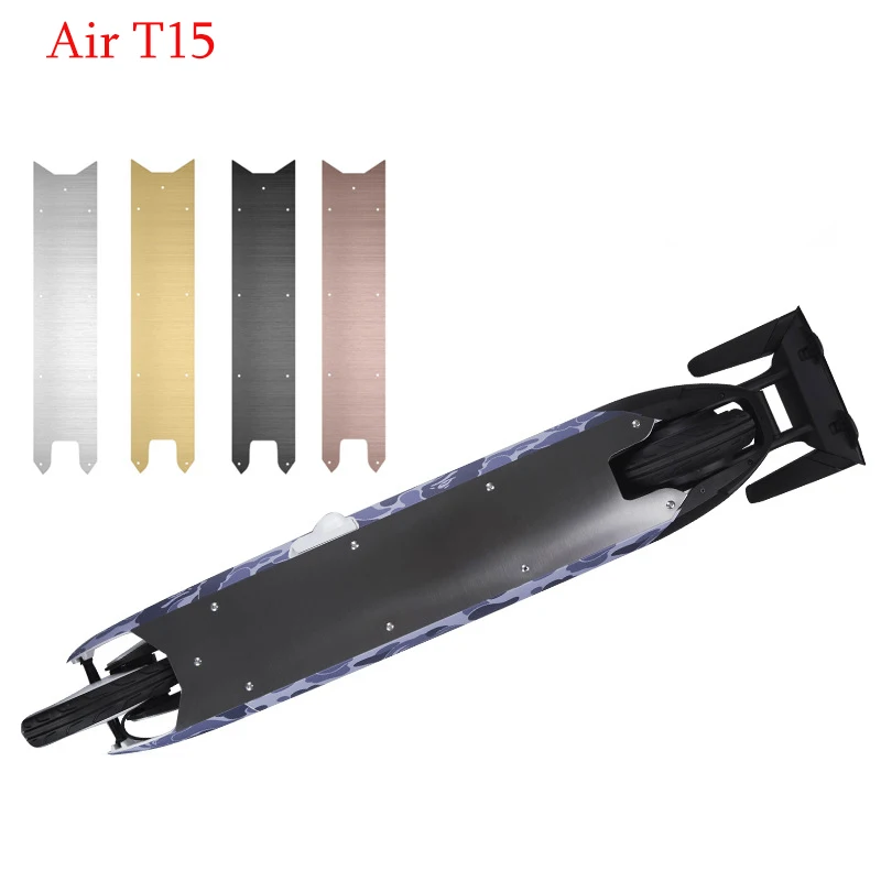 Electric scooter chassis anti-scratch protection cover for Ninebot Air T15 skateboard Plate Guard Anti-Skid Stainless Steel