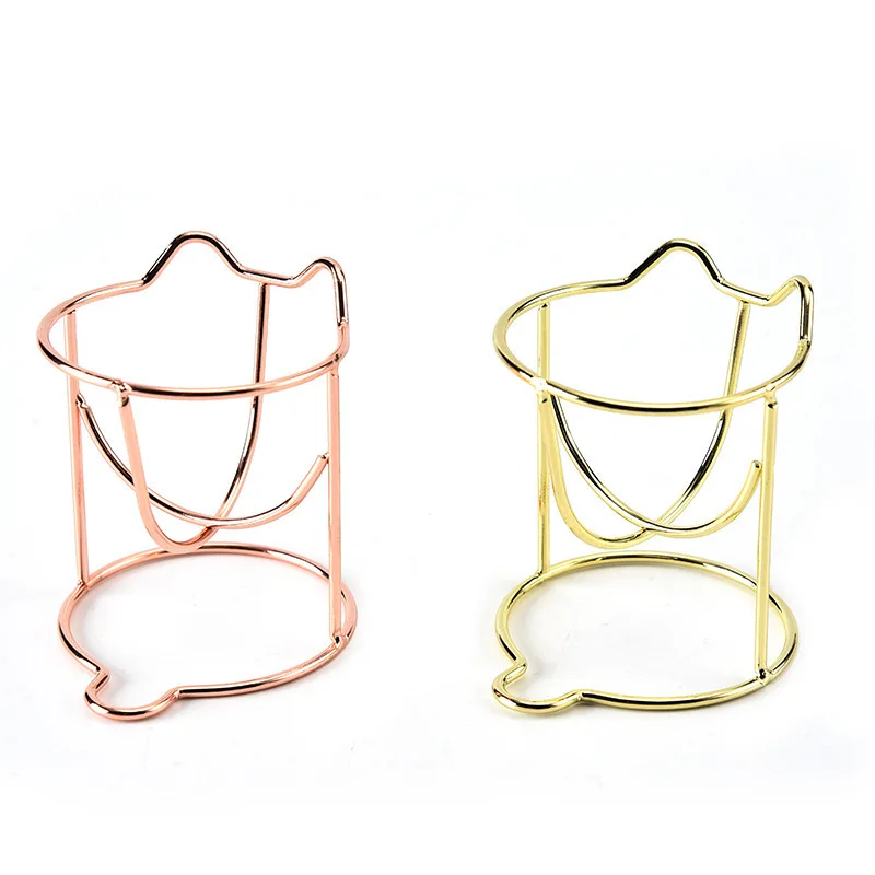 1 шт. металлическая стойка для сушки губки и кистей макияжа| |