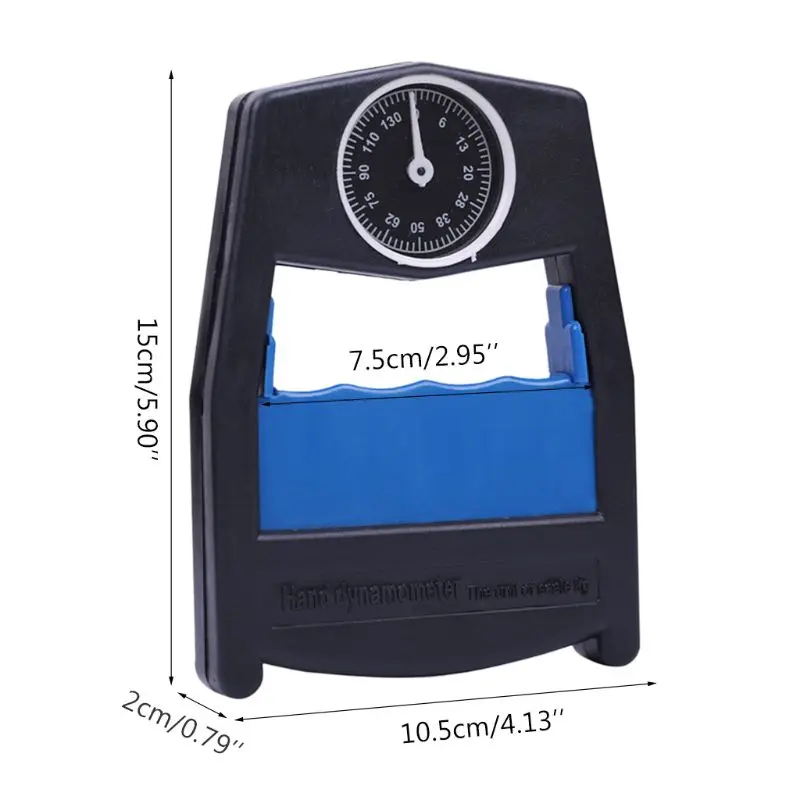 

Hand Dynamometer Grip Power Strength Meter Force Measurement Tool 130kg/287lbs