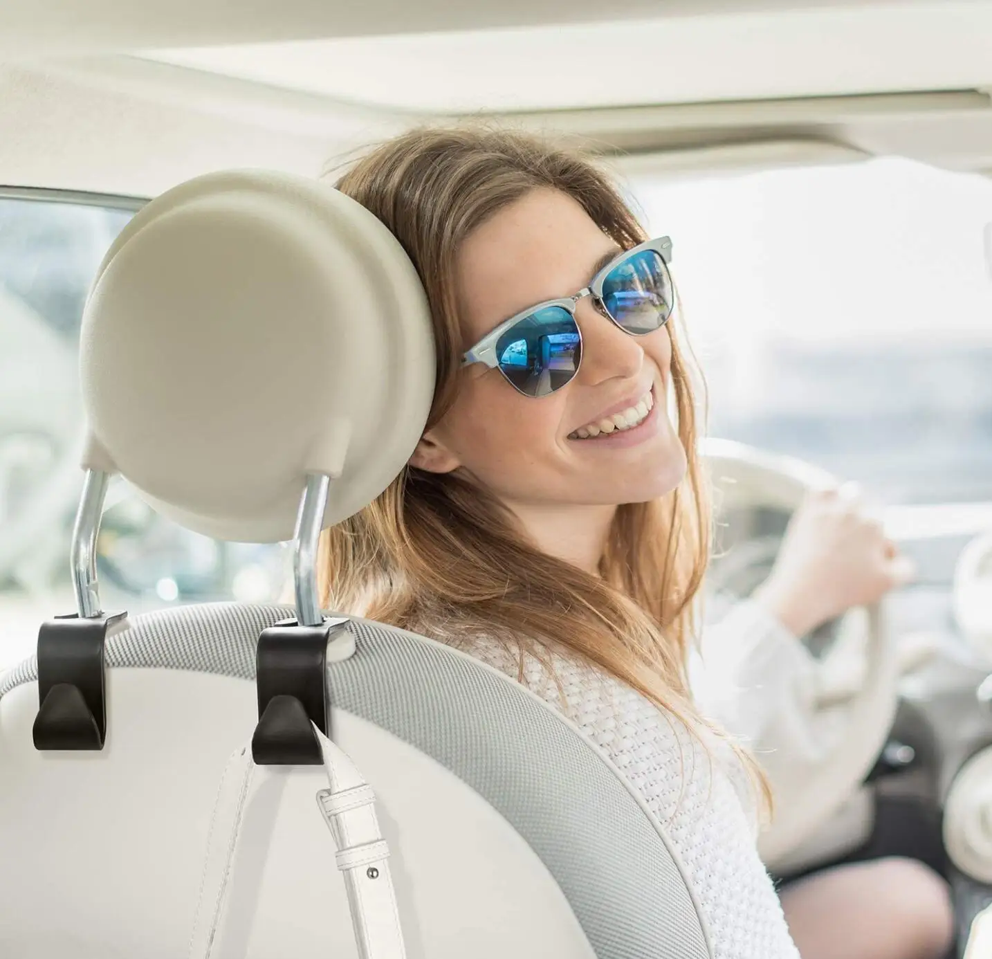 Вешалка-держатель для хранения автомобильной сумки крючок из ткани skoda octavia a5