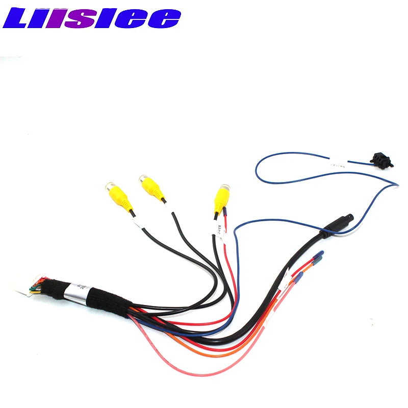 Комплект для парковочной камеры Liandlee с интерфейсом обратной Audi A6 C6 4F MMI