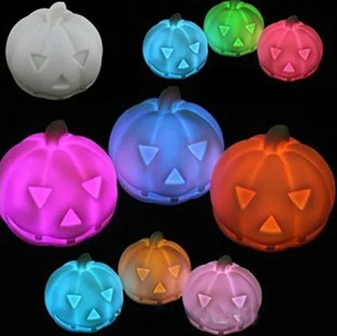 Красочный Светодиодный светящийся ночник в виде тыквы Ночной светильник на