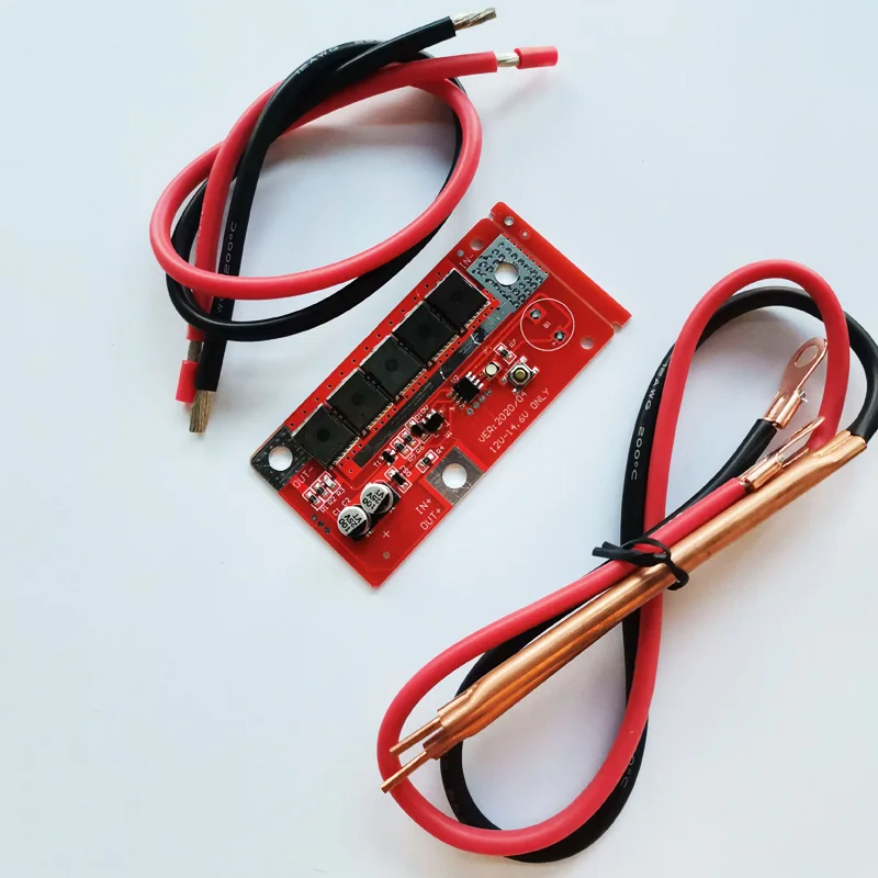 

1Set DIY Portable PCB Welding Circuit Board 12V Battery Energy Storage Spot Welder Pen For 18650/26650/32650 Spot Solder Parts