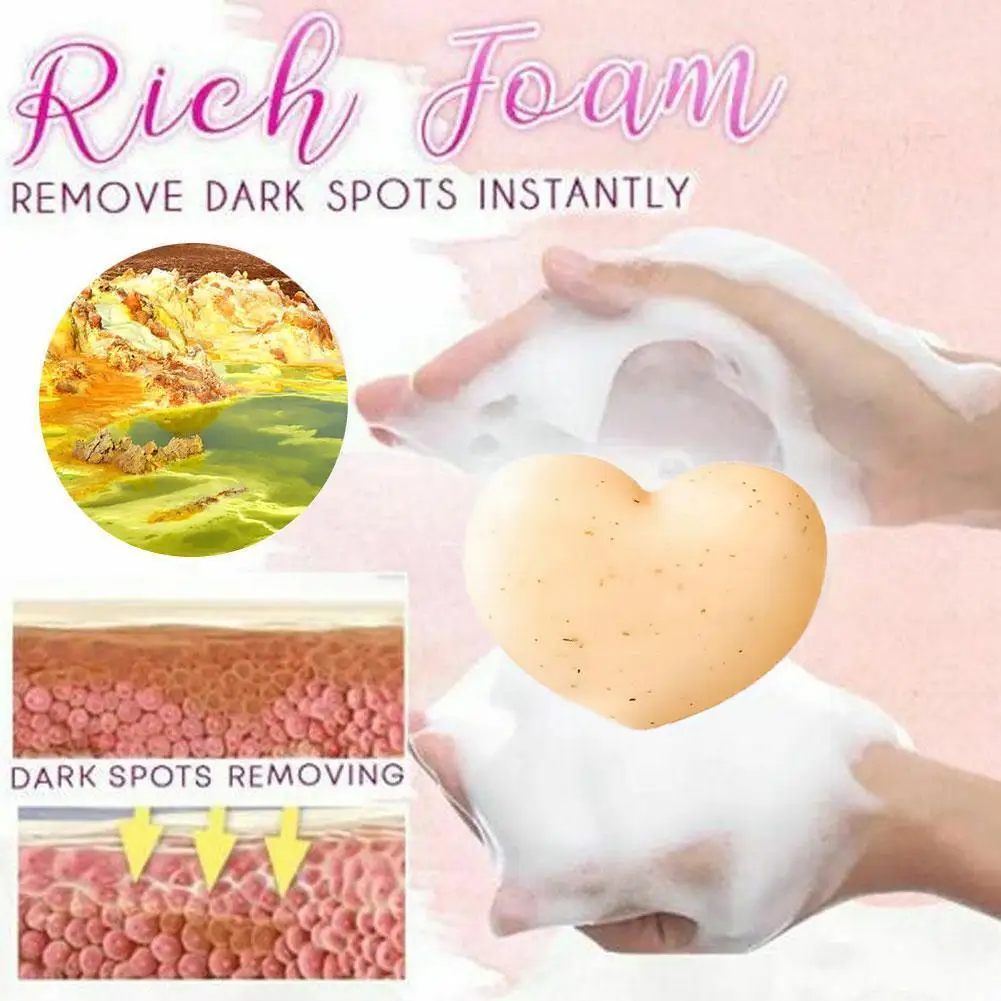 

Sweet Pink Heart-shaped Peach Soap Exfoliating Cleaning Care Soap Soap Natural Repair Scrub Glory Hip Peach Essence Whiteni W9l2