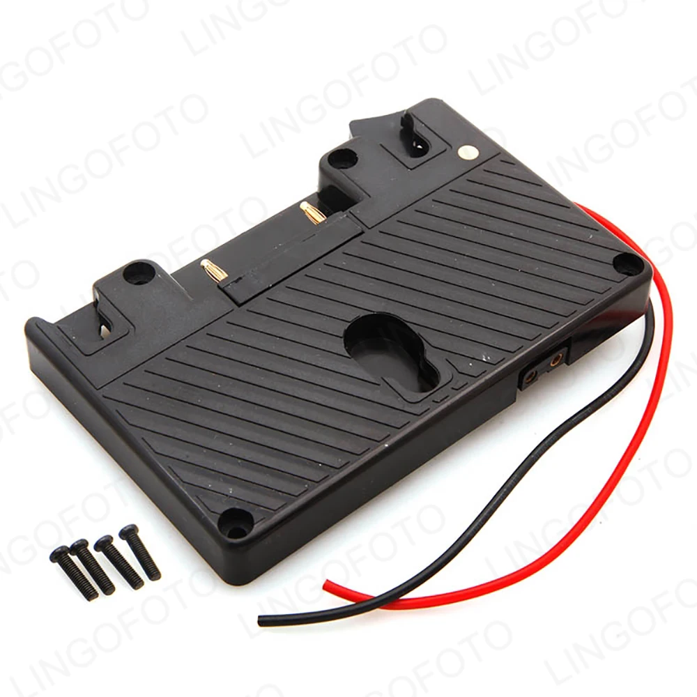 

Gold Mount Battery Camera Adapter Plate for Panasonic / Anton Bauer Battery including 4 screws