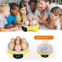 mini automatic incubators digital 7 egg poultry hatcher birds temperature control expriment mjj88