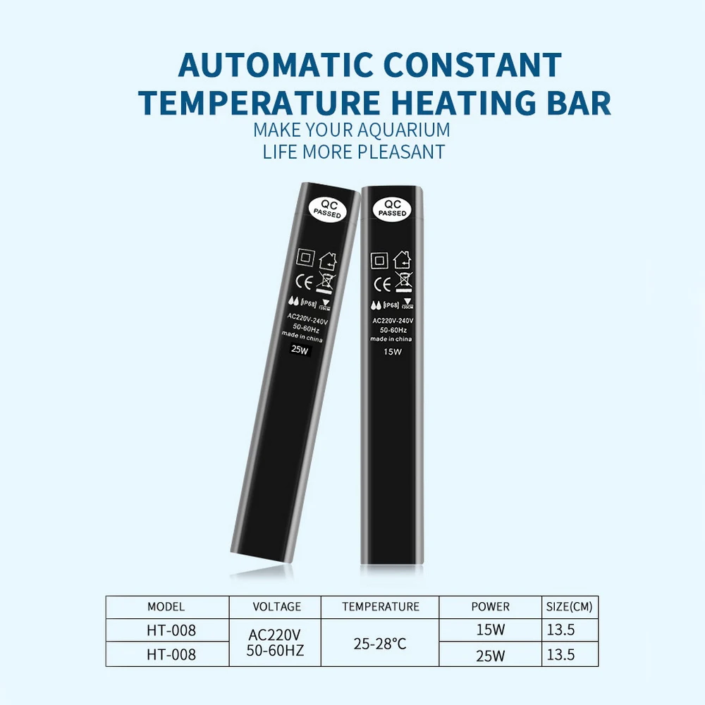 

Нагревательный стержень для аквариума, автоматический термостат, погружной мини-нагреватель для аквариума, контроллер термостата для небо...