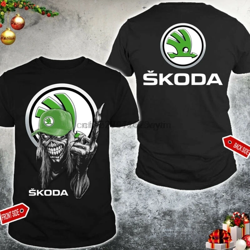 

Skoda Skull Mans Us рубашка размера от S до 5Xl