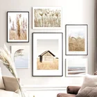 Картина на холсте с изображением морского дома витфилда, рисунков, пейзажей для декора гостиной