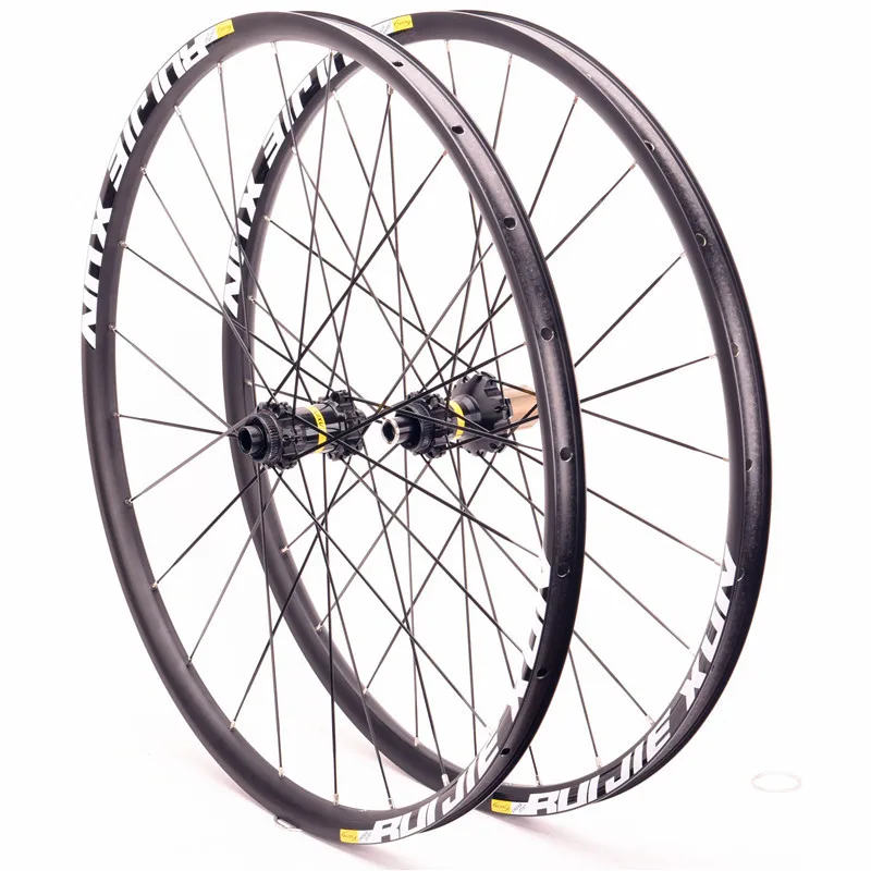 Verkaufen MTB Mountainbike Fahrrad Versiegelt Lager Crossride Disc Laufradsatz 27,5 29 26 Zoll 12/15/9mm Rad Sechs Loch Zentrale Schloss Laufradsatz