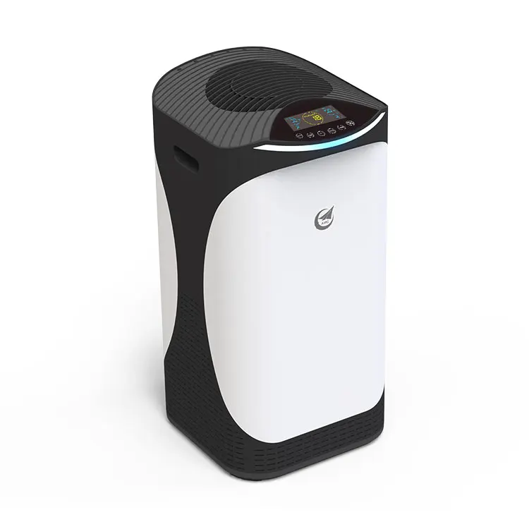 

2021 PM2.5 Ionizer Filter Air Cleaner Small Activate Carbon HEPA Ozone Air Purifier Portable Mini USB UVC Anion Car Air Purifier