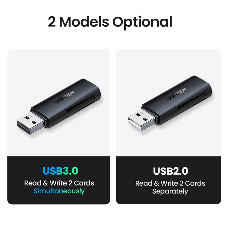 UGREEN - USB 3, 0 2, 0  SD Micro SD TF         -
