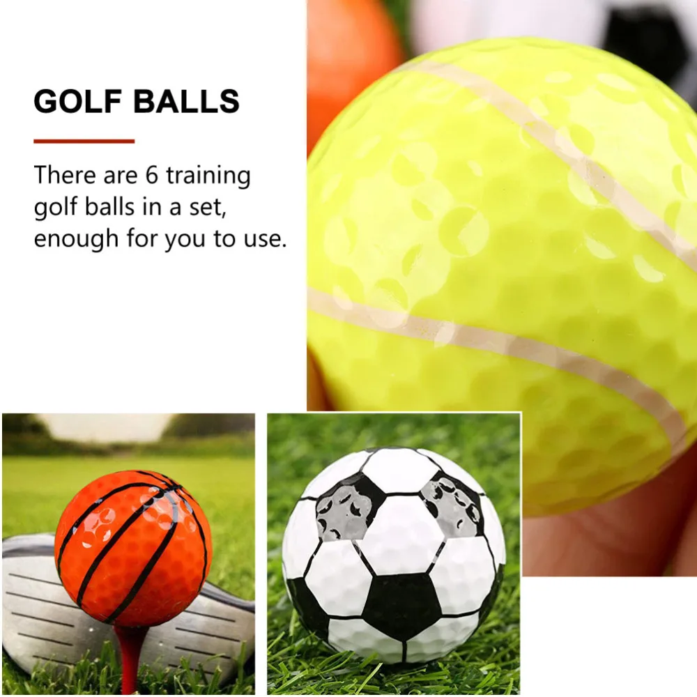 

6PCS Practical Training Funny Practice Stylish