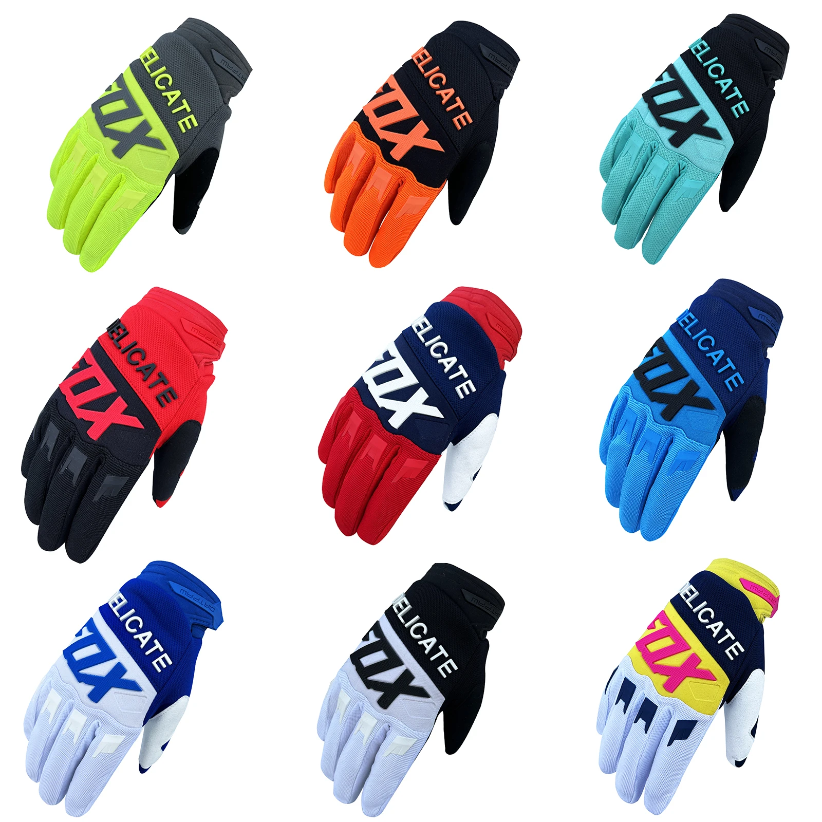 

Bmx Race Gloves Delicate Fox Guantes 360 Dirtpaw Racing Moto Cross ATV UTV MTB Bike Cycling Riding Luvas For Men Unisex