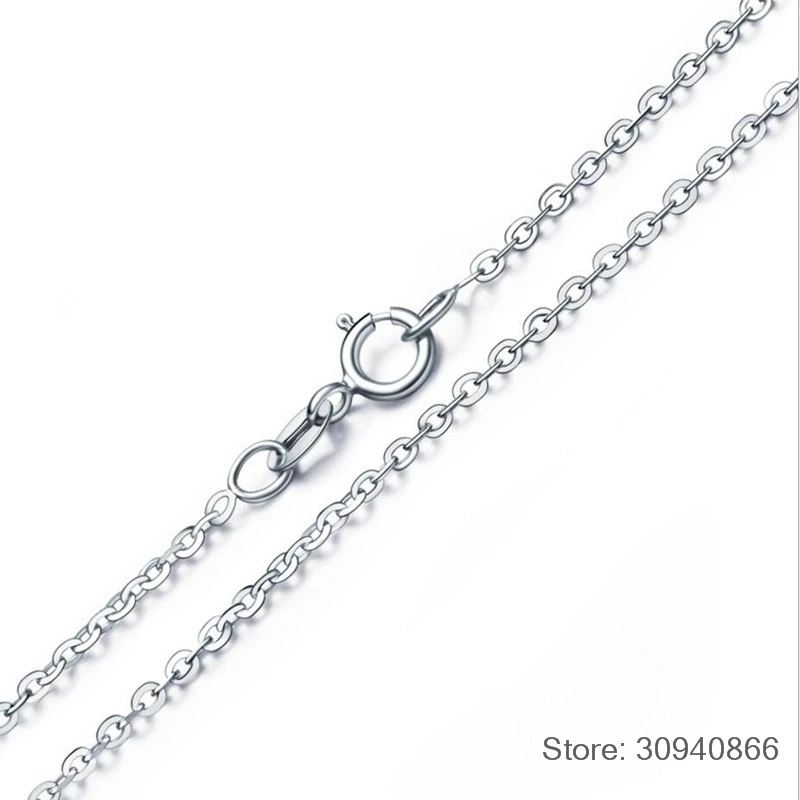 5 Modle 925 Sterling Silver Crystal Zircon Star Heart Circle Square Pendant Necklace For Women Match 45cm Chain choker kolye