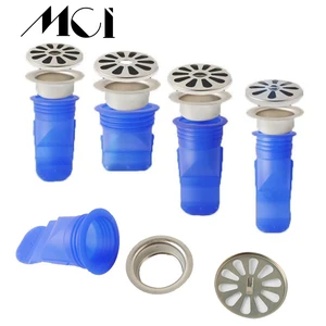 Ситечко Mci для кухонной трубы в ванную комнату, слив канализации, защита от запаха, вредителей, аксессуары для слива пола, круглая крышка из нержавеющей стали