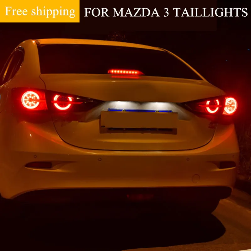 Автомобильный светодиодный задний фонарь в сборе для Mazda 3 Axela фонасветильник
