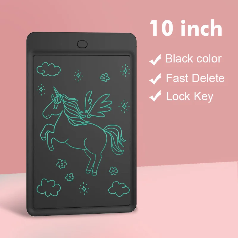 HAIBITE 10 дюймов ЖК планшет детская рисовальная доска Электронные малыш настоящий