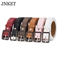 jnket new fashion women waist belt pu leather belt pin buckle belt jeans belt leisure cinturon