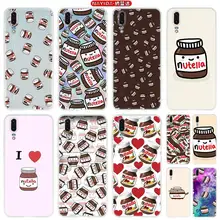 Phone Case For Huawei P50 P40 P10 P20 P30 Lite Pro P Smart Z 2019 2020 Cover Kawaii nutella
