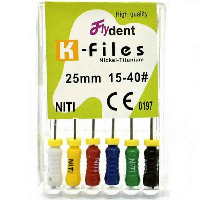 Стоматологический Инструмент Файлы нити к K FILES руки пользования для endondontic