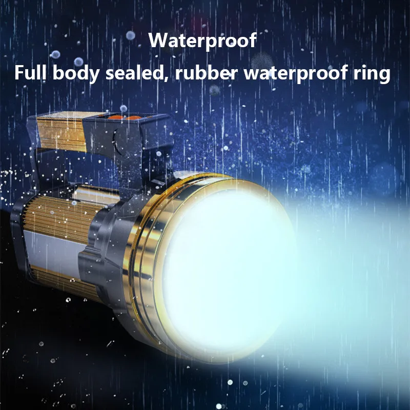 Фонарик портативный для кемпинга мощный поисковый светильник с босветильник Том