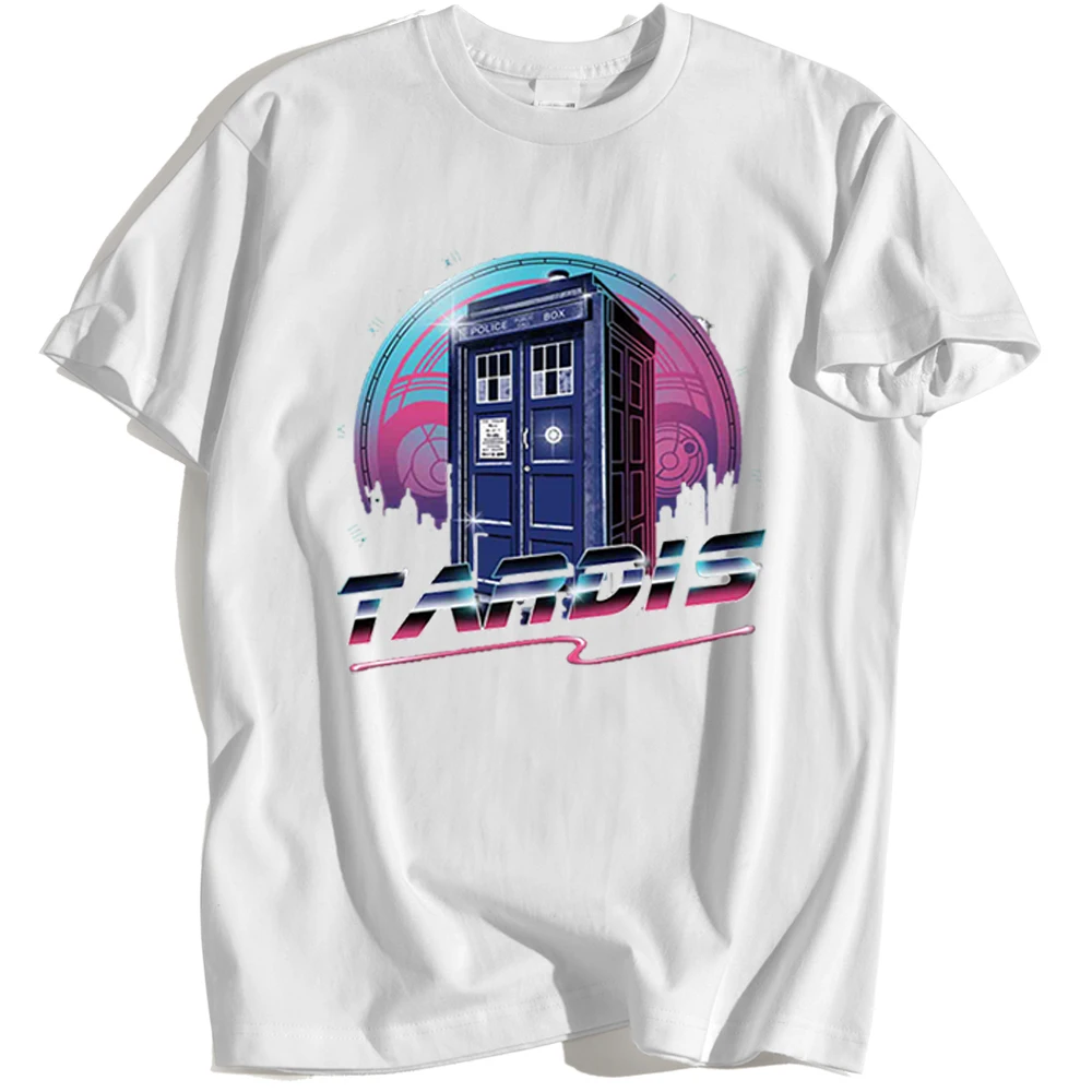 

Rad Tardis Cartoons Street Harajuku Fashion Tshirt Summer 2022 Hip Hop Tops Men Street Casual Brand Tee Shirts