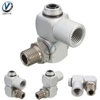 universal 360 rotating 14 bsp air hose connector adapter flow aluminum tool threaded joint for all kinds of pneumatic tools