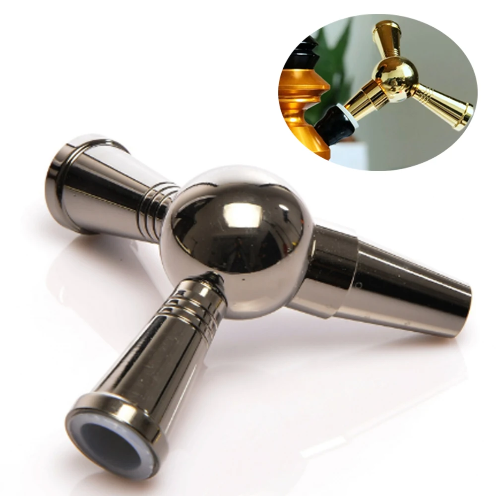 1 шт. адаптер для трубки кальяна один два Соединительный шланг соединительные