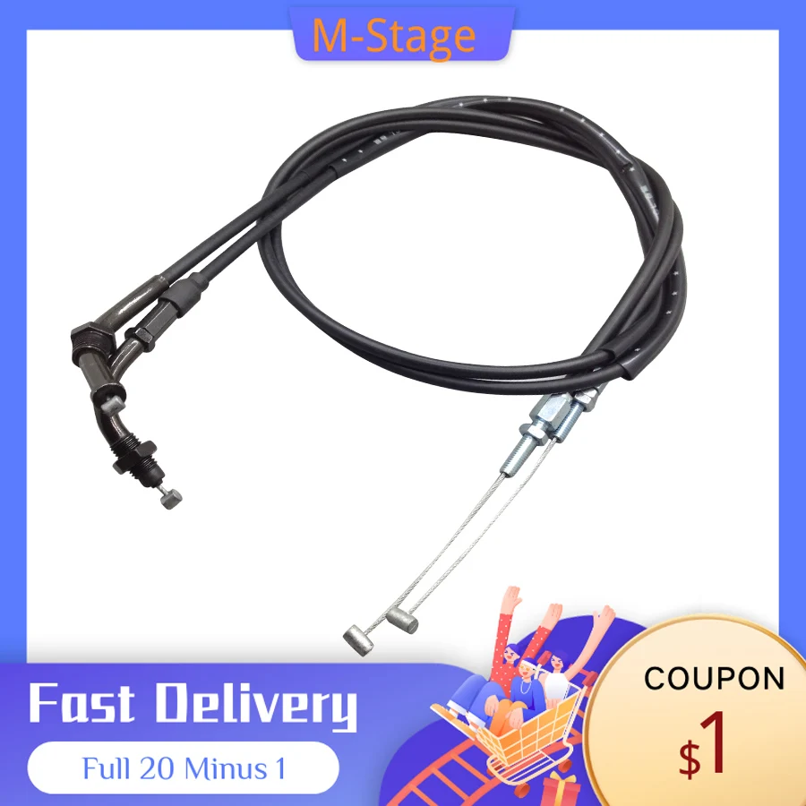 2X трос дроссельной заслонки мотоцикла провода удлиненный двигателя маслопровод