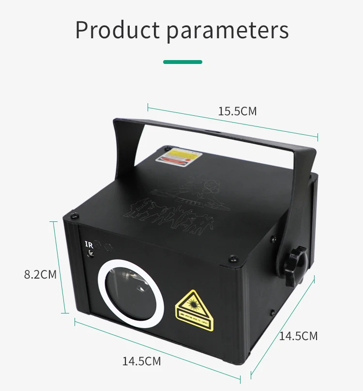 AOSONG сценический светильник влияние LaserDj Рождественский по индивидуальному
