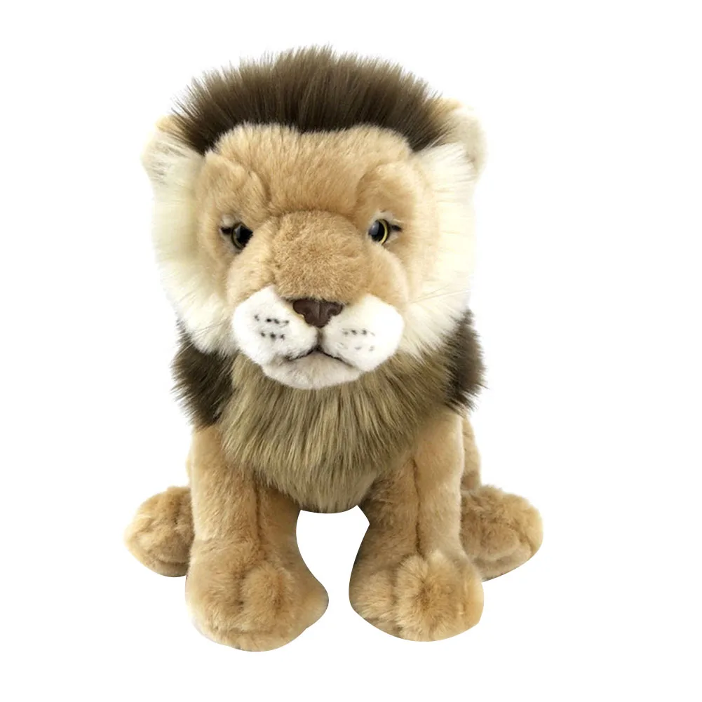 1 шт. 35 см супер качество большой размер милая игрушка &quotЛев&quot плюшевая кукла
