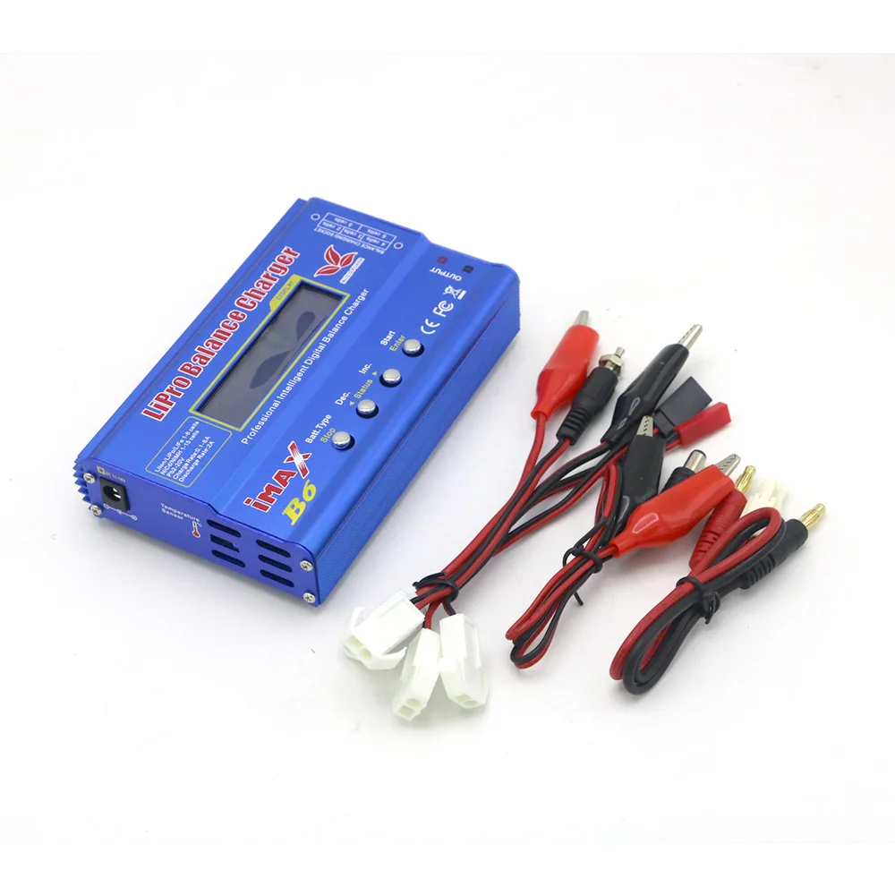 IMAX B6 80 Вт 6A зарядное устройство Lipo NiMh Li-Ion Ni-Cd цифровое RC балансирующее Dis 15 в