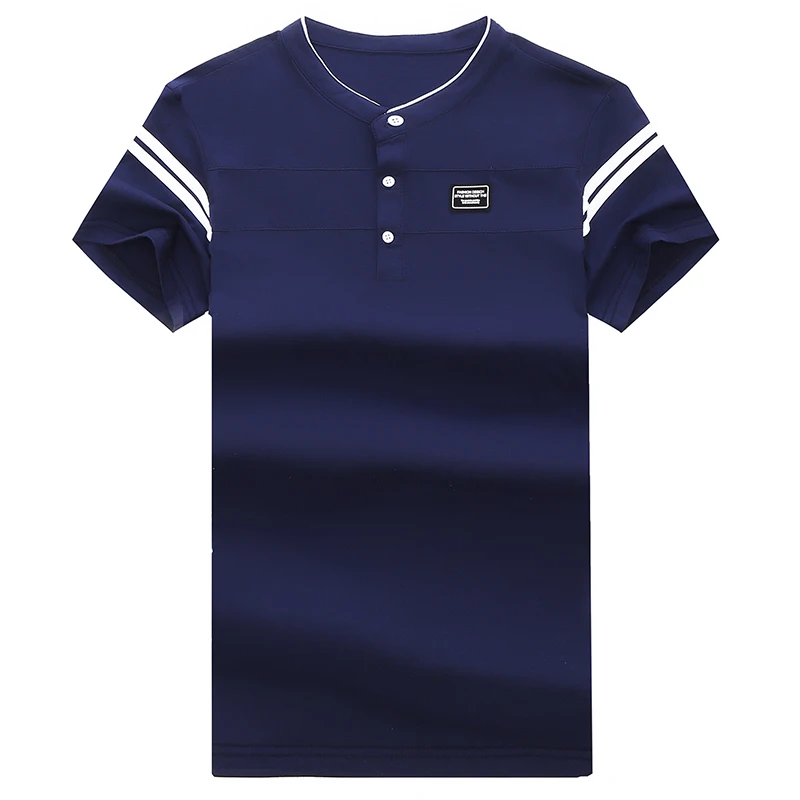 MIACAWOR оригинальные мужские рубашки поло однотонные футболки Homme Slim Fit Camisa с