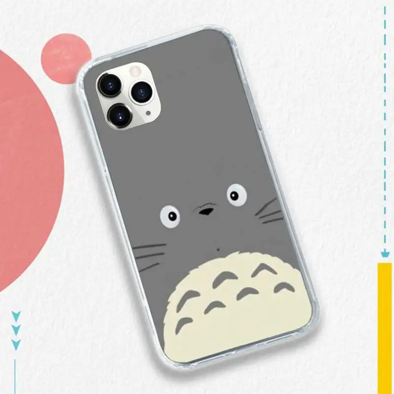 

Miyazaki Hayao Anime toroto Phone Case for iPhone 11 12 pro XS MAX 8 7 6 6S Plus X 5S SE 2020 XR