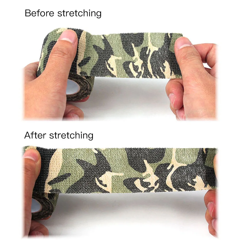 Камуфляжная Лента 5 см x 4 м армейская камуфляжная уличная охотничья стрельба