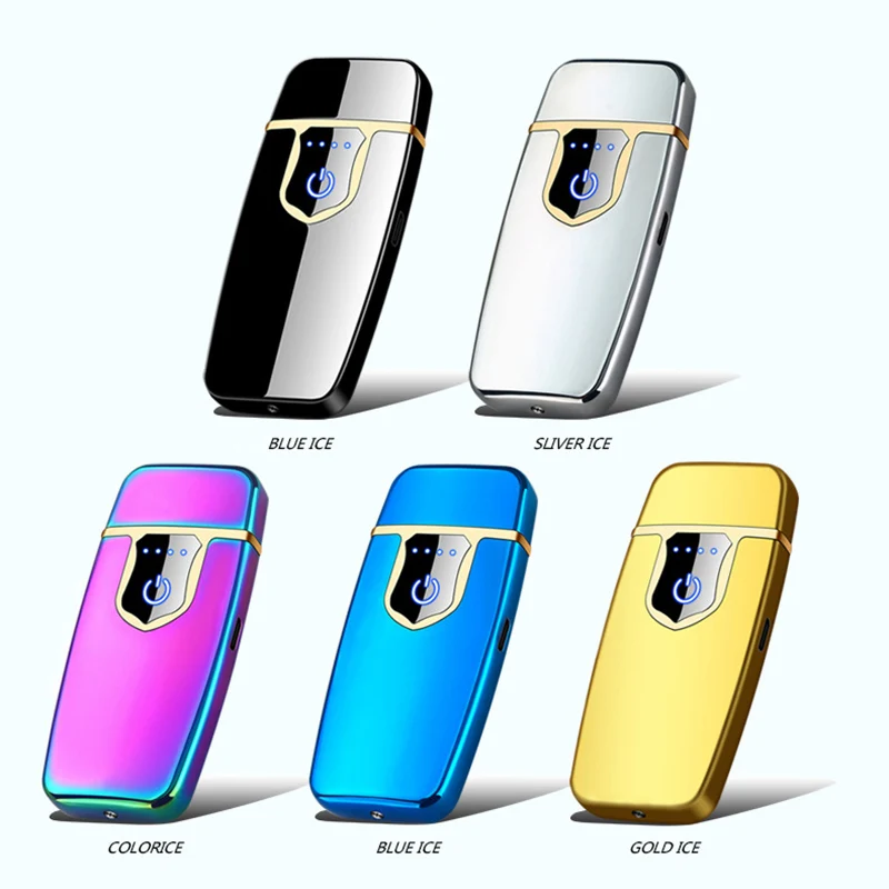 Зажигалка для сигарет сенсорный экран зажигалка компактный смарт датчик usb