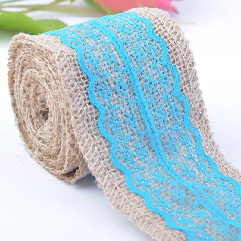 Льняная лента шириной 60 мм с бахромой кружевная для одежды головной убор сумка
