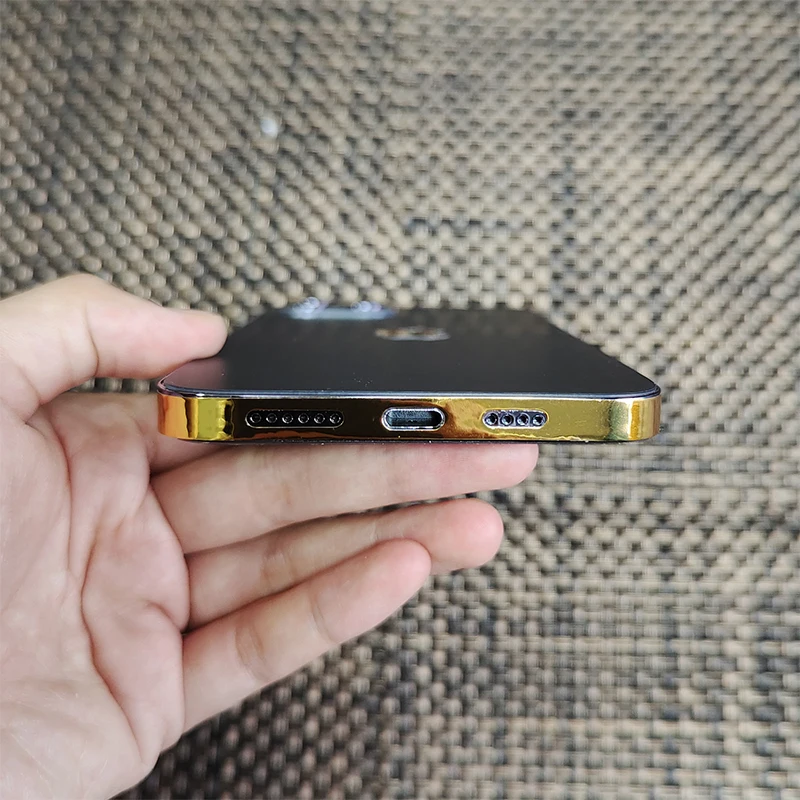 Сверхтонкая матовая защитная пленка с логотипом для iPhone 13 Pro Max | Мобильные