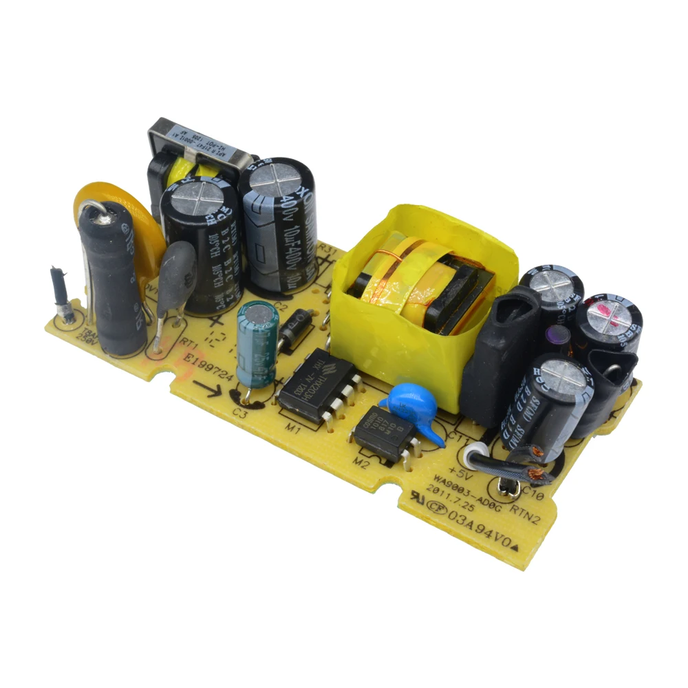 AC-DC переменный ток 100-240 В в постоянный ток 5 в 2 А Импульсный модуль питания переключатель перенапряжения Защита от перегрузки по току короткого замыкания