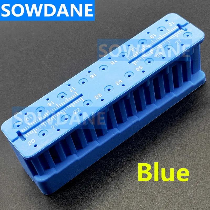 

5 pcs Dental Mini Endo Measuring Tools Accessory Autoclavable Endodontic Block Files Dentist Instrument Ruler