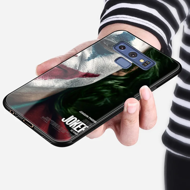 Пленка Joker Joaquin Phoenix стеклянный чехол для телефона мягкий силиконовый чехол для Samsung Galaxy S8 s9 s10e s10 plus note 8 9 10 PLUS