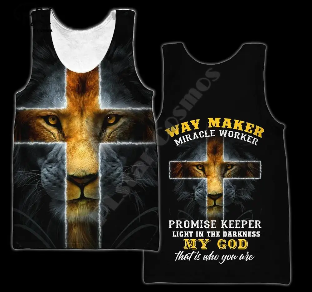 Повседневный забавный жилет унисекс PLstar Cosmos God в стиле ретро с изображением