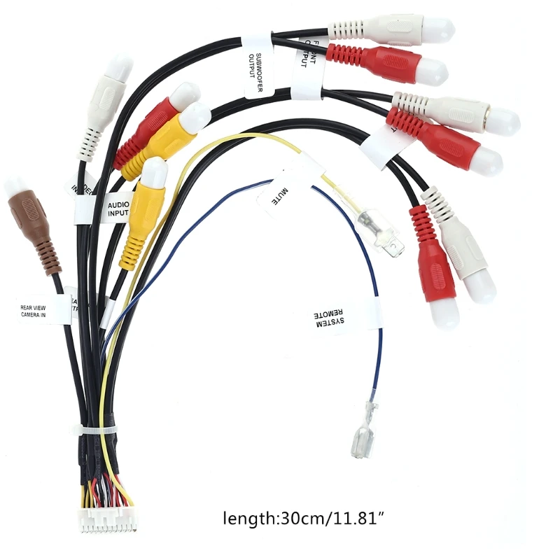 

24Pin Plug Car Stereo Radio RCA Output Wire Harness Cable for AVIC-F900BT 1XCF